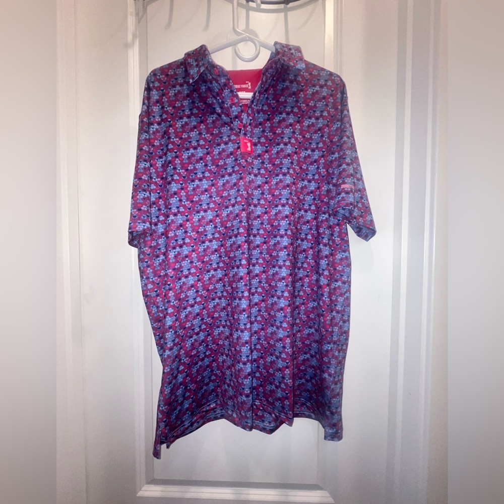 Bogey Bros Whale Tail Golf Polo Shirt, Men's